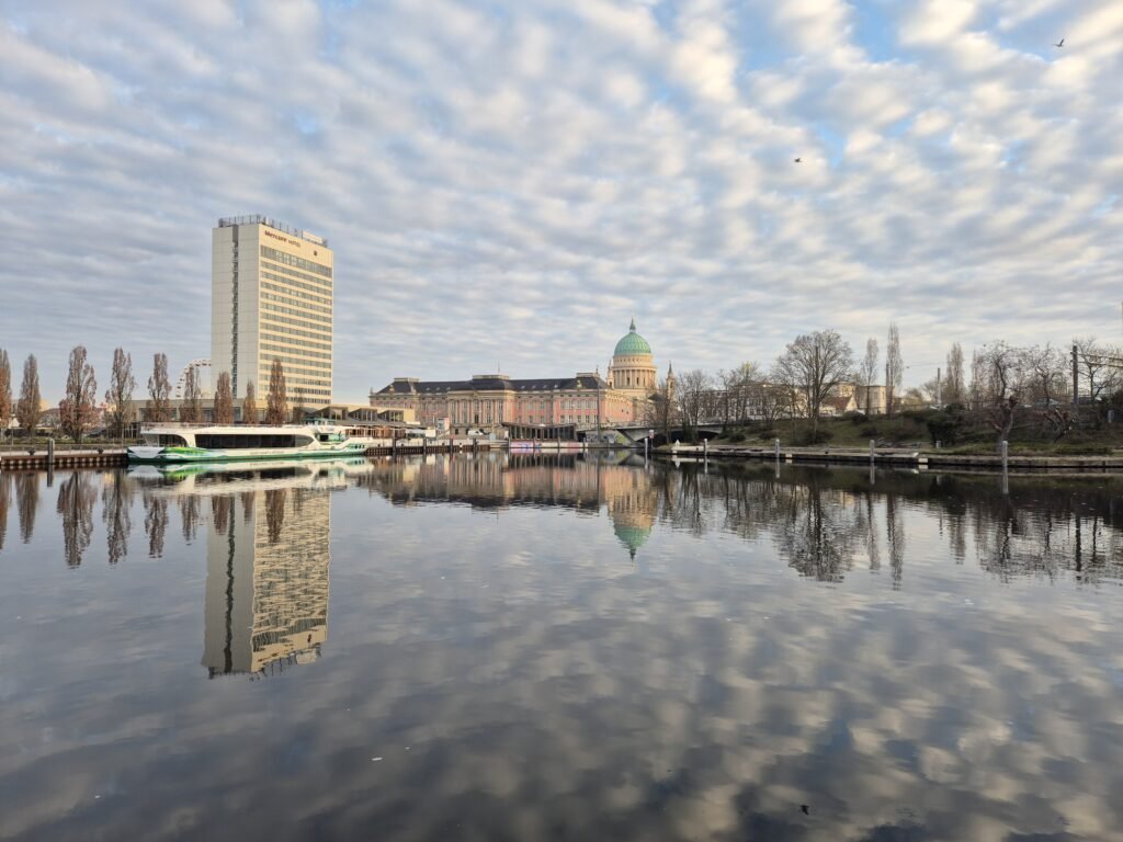 40 km wanderung Potsdam am Morgen