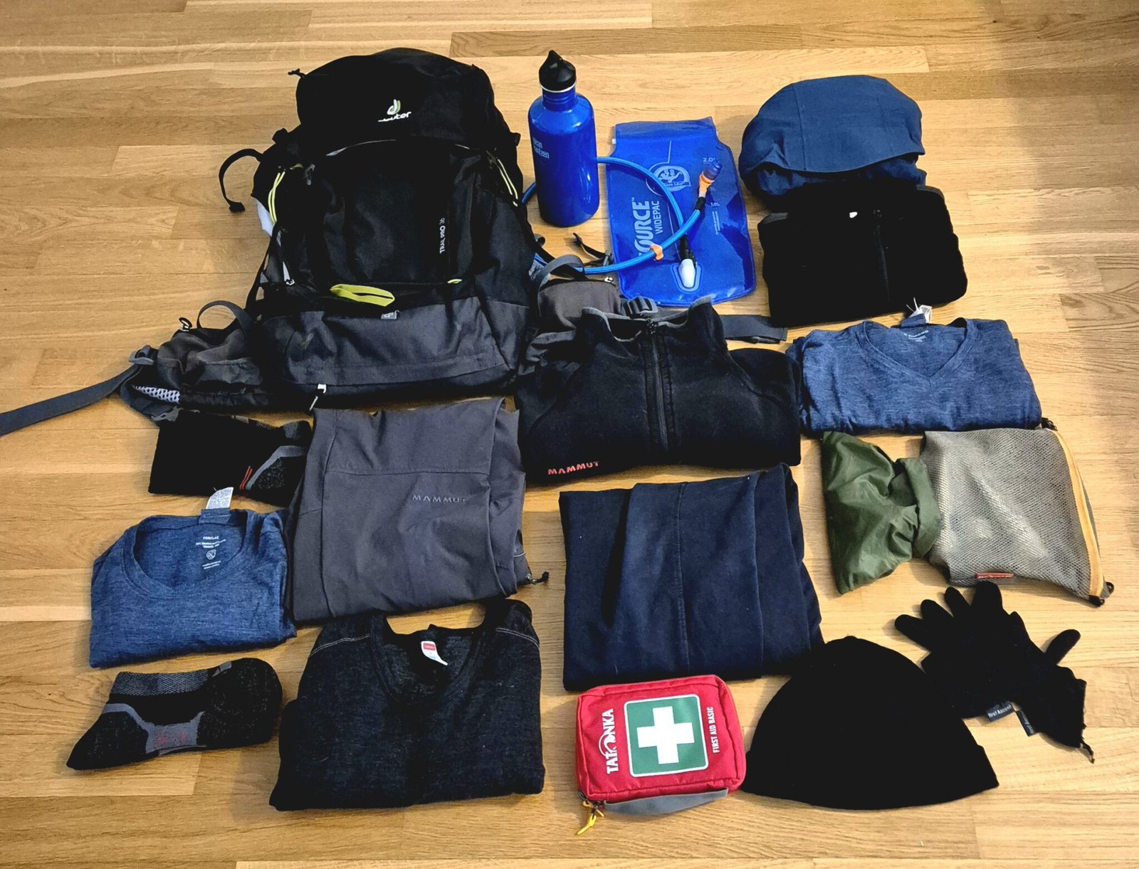 Packliste 2 Tage Jakobsweg